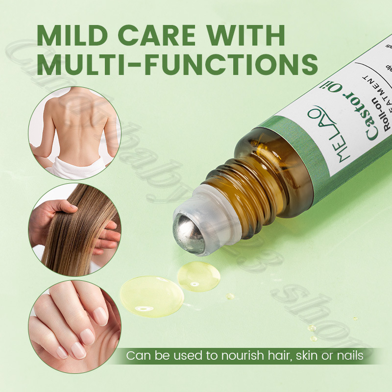 Cold Pressing Castor Oil Ball  - Hair Care Vegetables บทวิจารณ์และราคา