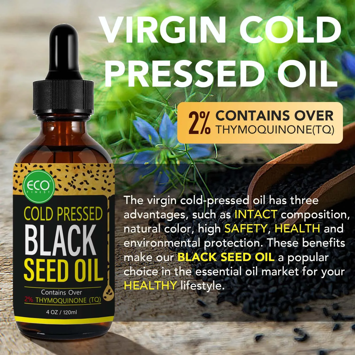 Multi-purpose Black Seed Oil C - Castor Oil Cold Press บทวิจารณ์และราคา
