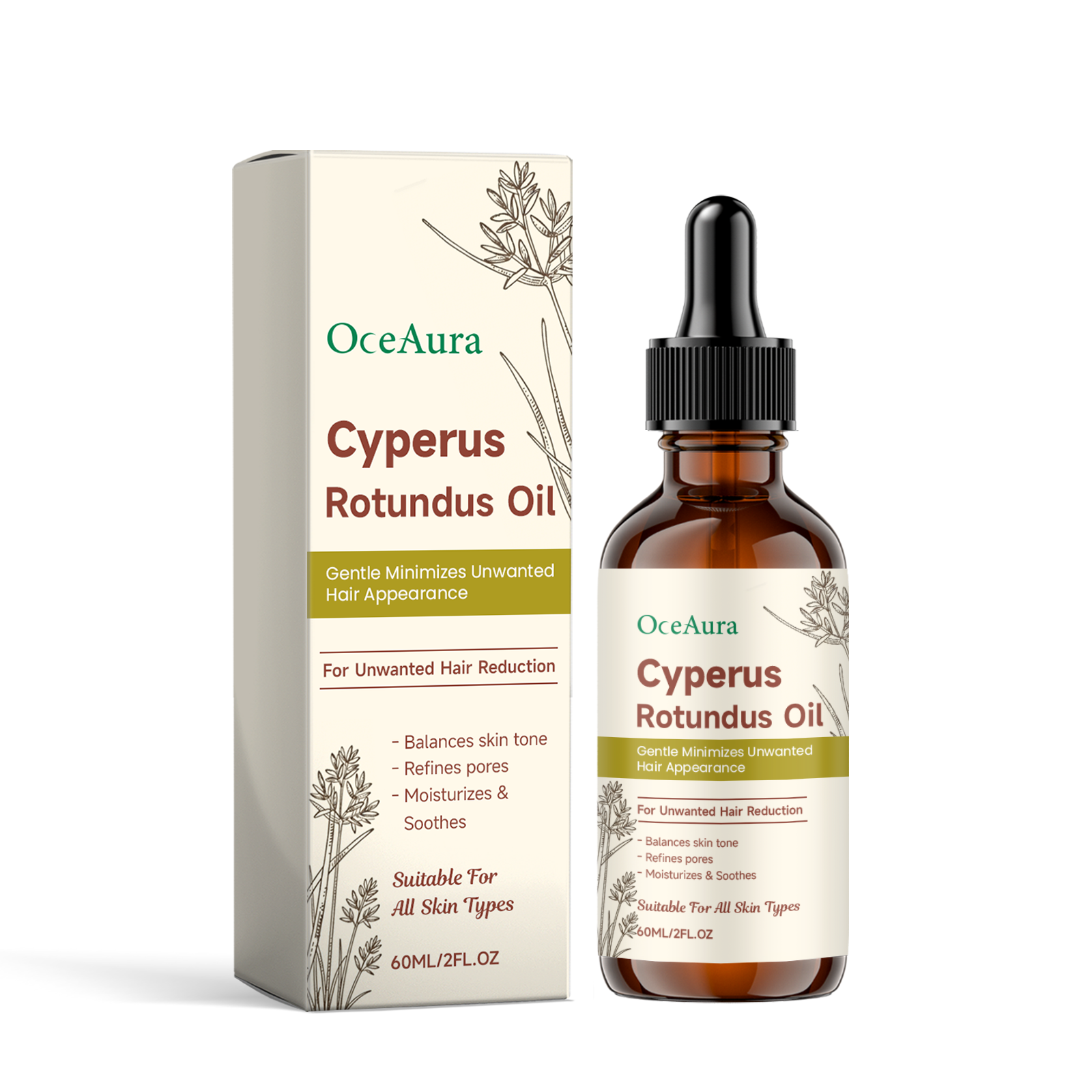 Cyperus Rotundus Hair Removal  - Hair Care Oil Serum บทวิจารณ์และราคา