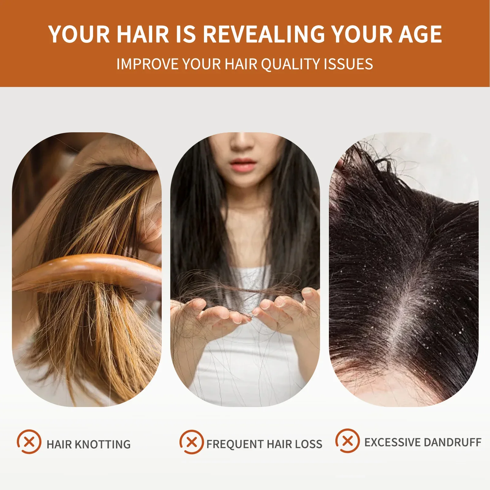 4 Bars of Anti-Hair Loss Shamp - Hair Care Oil Serum บทวิจารณ์และราคา