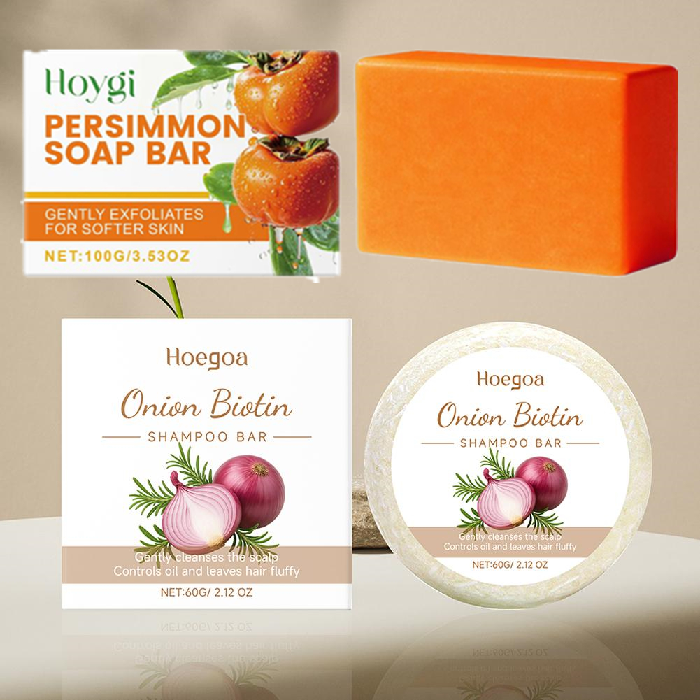 Onion,persimmon Shampoo Bar Na - Hair Care Dandruff บทวิจารณ์และราคา