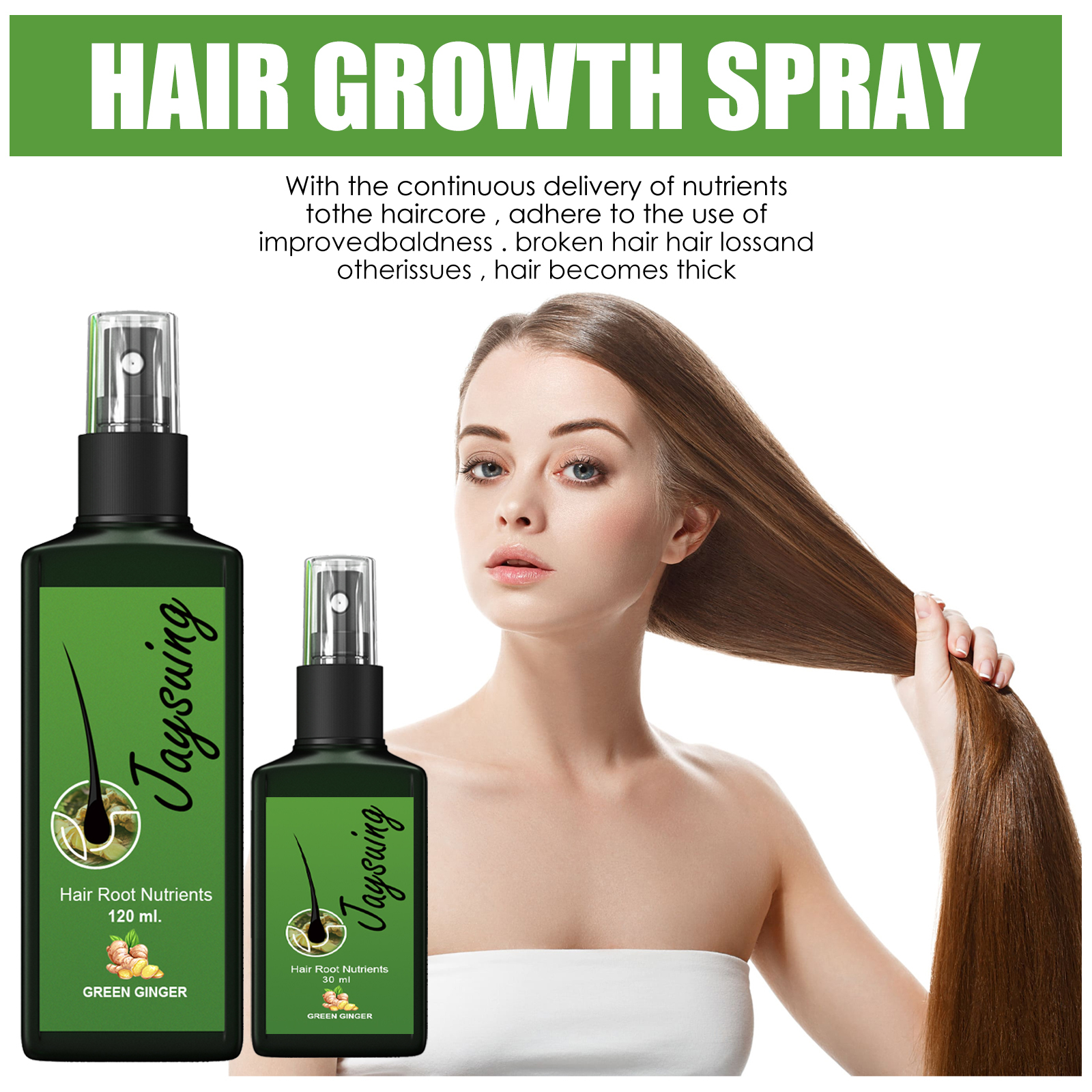 Hair Growth Oil Spray Nourishi - Hair Care Oil Serum บทวิจารณ์และราคา