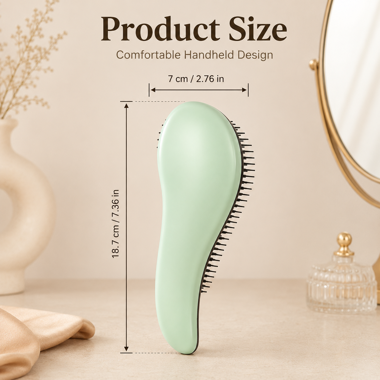 Detangling Hair Brush For Wet  - Hair Care For Men บทวิจารณ์และราคา