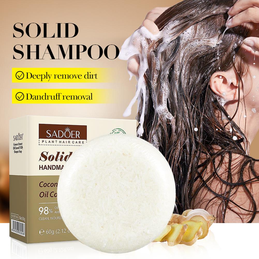 Natural Coconut Shampoo Bar fo - Hair Care Dandruff บทวิจารณ์และราคา